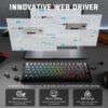 Attack Shark X68Pro - Moon Night - 7-1100x1100 Attack Shark X68Pro Tri-Mode RGB Mechanical Keyboard – Magnetic Switch – Moon Night