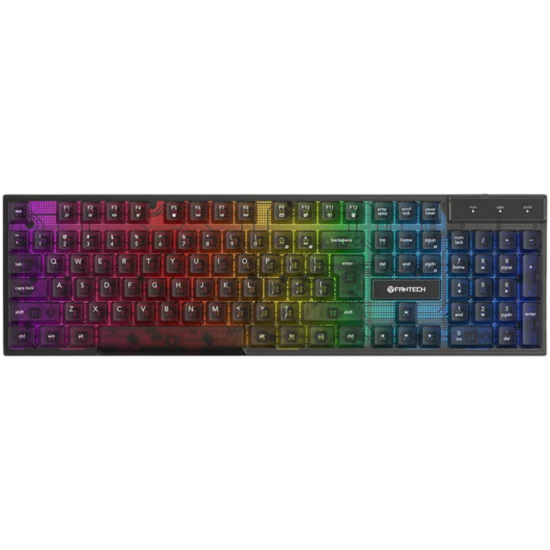Fantech K515 Wired Gaming-1100x1100w Fantech K515 Wired Gaming Keyboard - Black